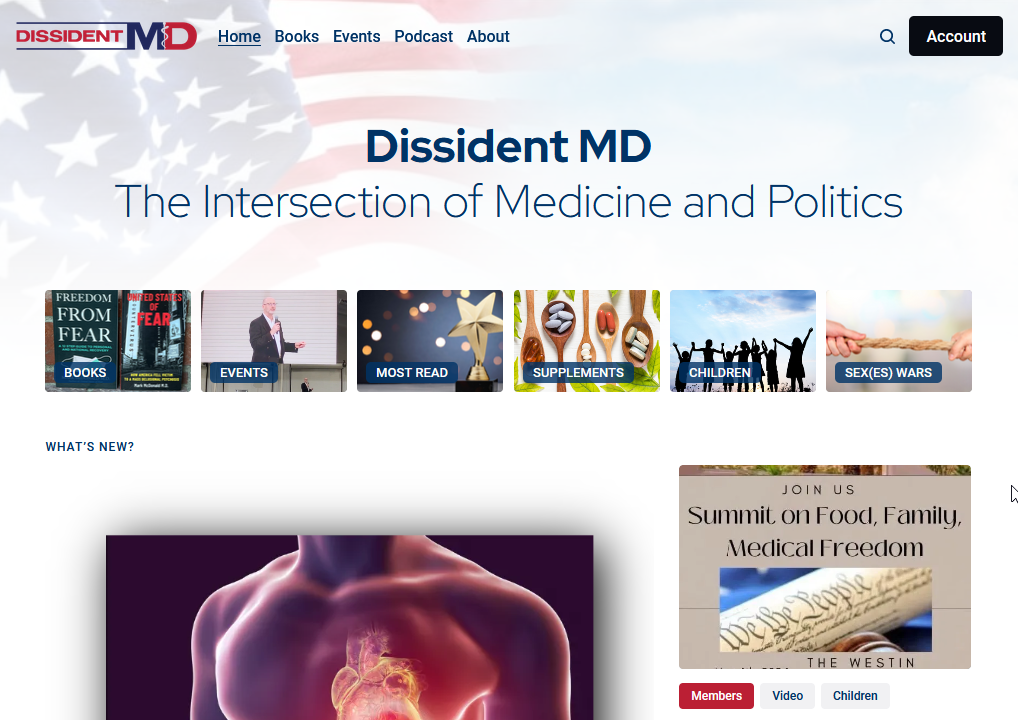 dissidentmd.com: Fearless independent publishing